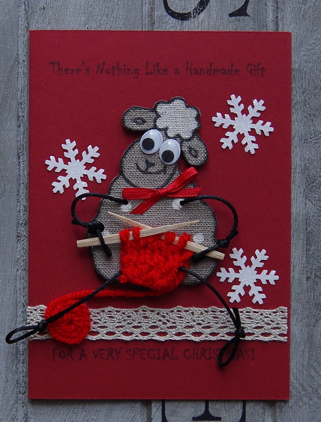 There's Nothing Like a Handmade Gift FOR A VERY SPECIAL CHRISTMAS!
